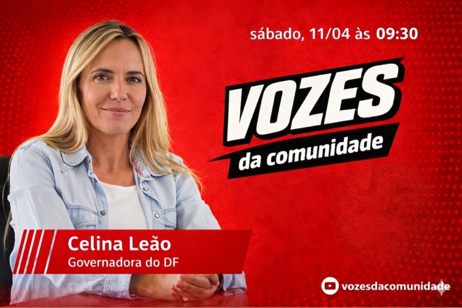 Celina encara sabatina popular ao vivo no DF