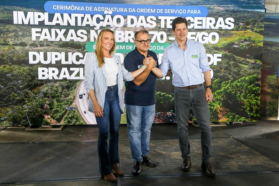 Celina Leão cobra avanço viário enquanto Daniel reforça obras na BR-080 e BR-070