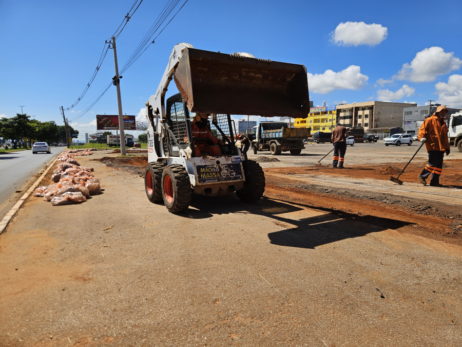 GDF reforça presença no Riacho Fundo II com mutirão de serviços e melhorias no Quadradão Cultural