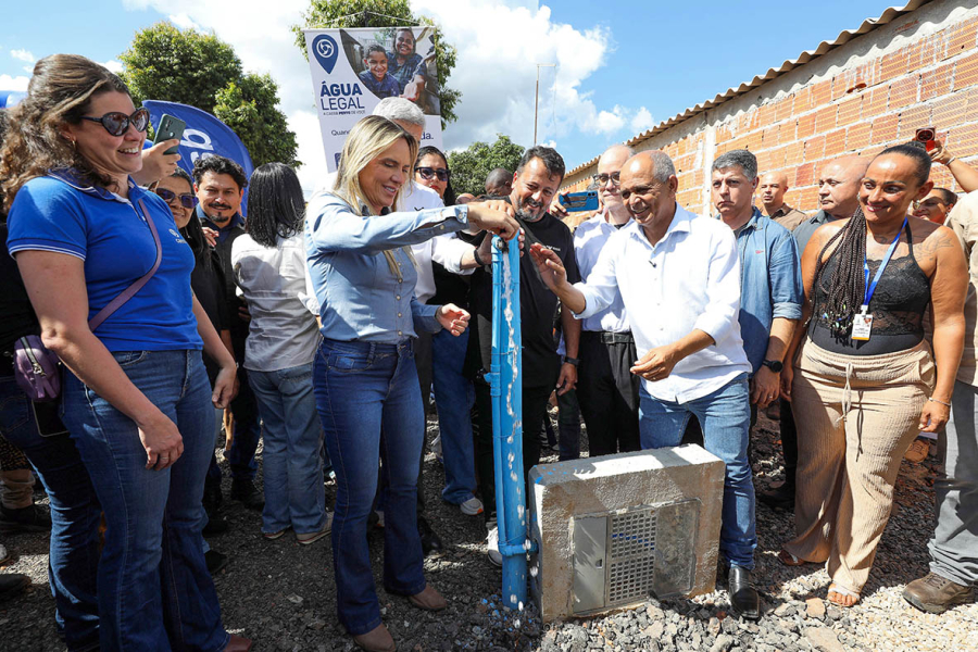 Arapoanga avança no saneamento com chegada de água tratada para famílias do Terra Nova