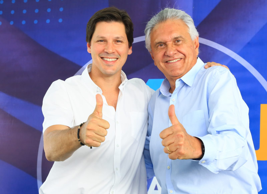 Caiado avalia reforçar campanha de Daniel Vilela na reta final em Goiás