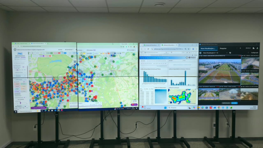 DF 360 amplia segurança com 15 mil câmeras no DF